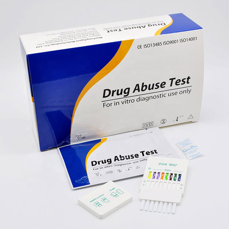 Мақұлданған Doa 8 In 1 Multi Panel Drug of Drug of Abuse Test